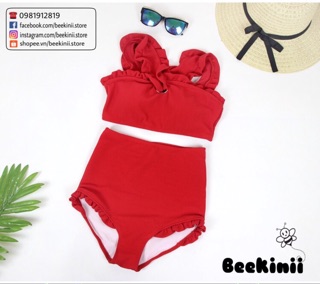 Bikini cạp cao nhiều màu - Đồ bơi 2 mảnh cạp cao