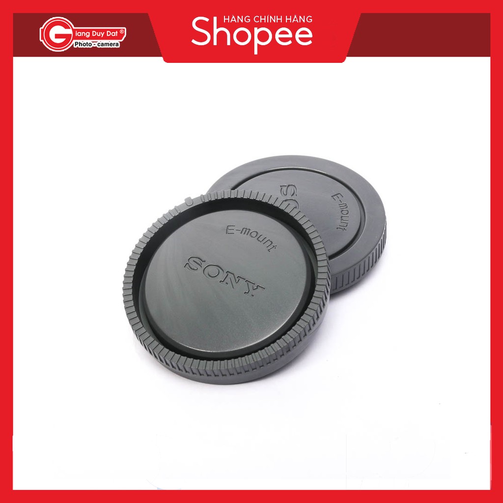 Combo Nắp Body và Nắp Đuôi Ống Kính Sony E-Mount