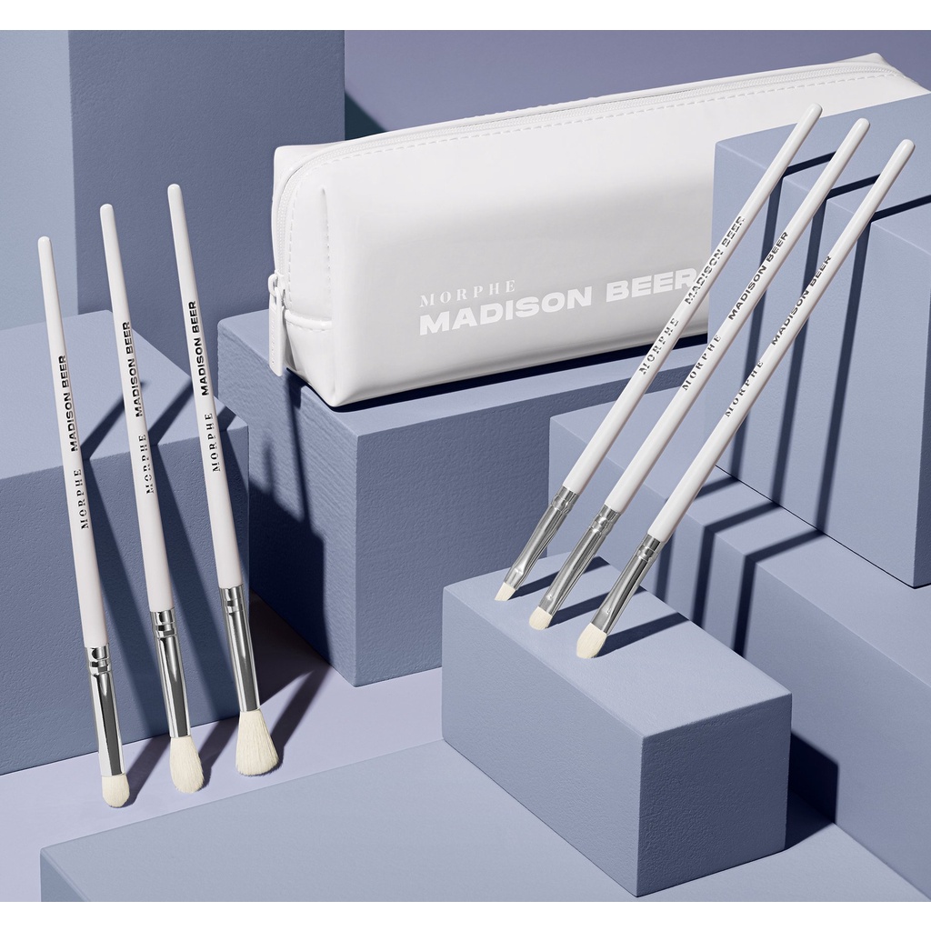 Set cọ trang điểm mắt Morphe x Madison Beer Channel Surfing Eye Brush