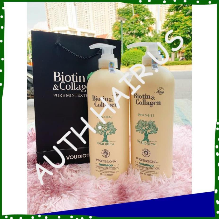 Biotin Collagen Trắng🛑FreeShip🛑Biotin Collagen Trắng 1000ml✅Biotin Collagen Giảm Rụng Tóc,Phục Hồi Tóc Khô Xơ 63
