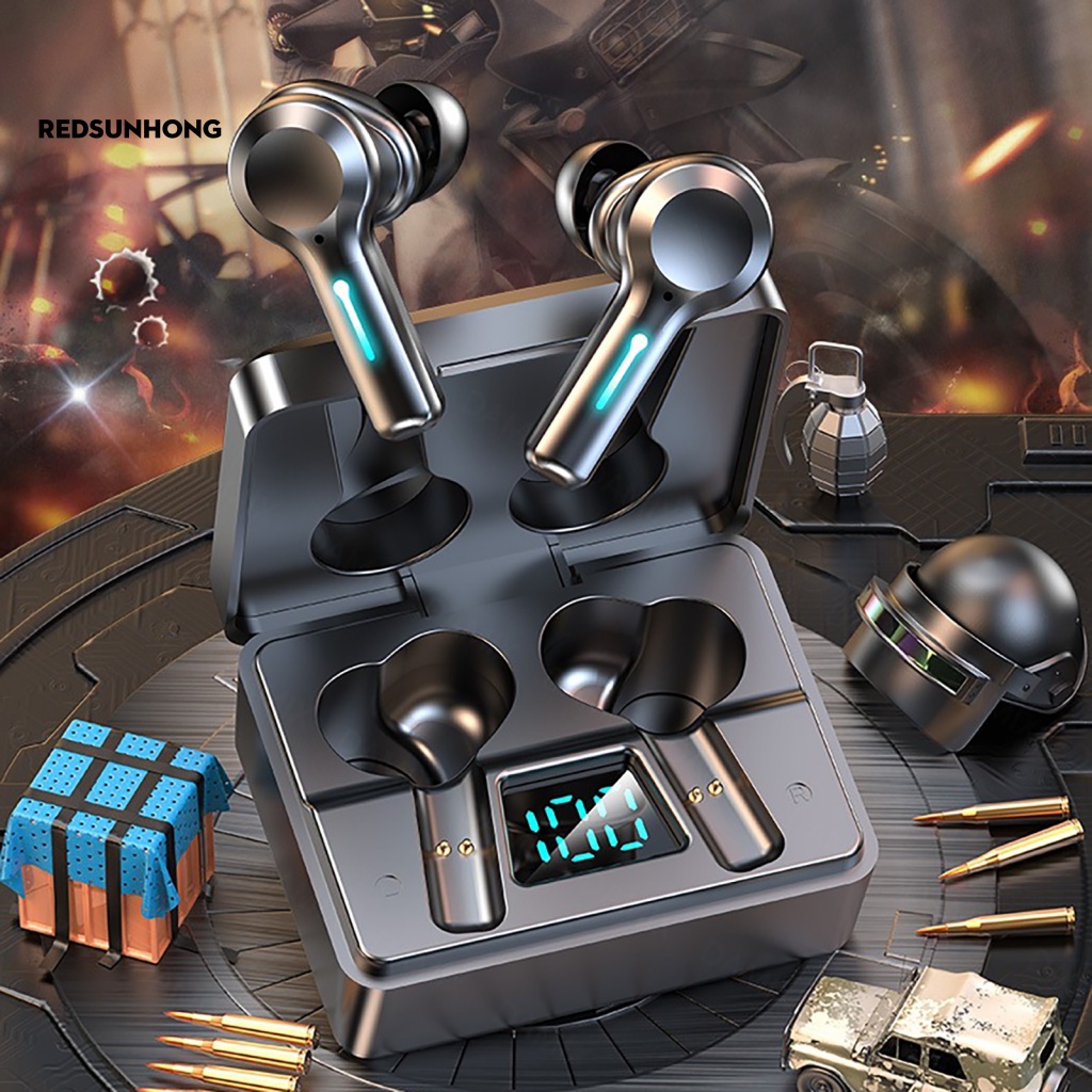 Tai Nghe Nhét Tai Không Dây Thiết Kế Trong Suốt Phong Cách Thể Thao Độc Đáo