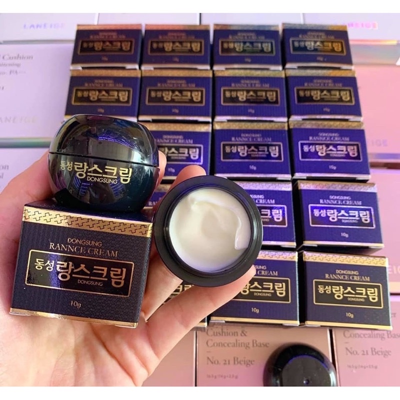 [Hàng Auth] Kem hỗ trợ trị nám Dongsung Rannce Cream mini 10g