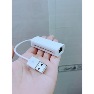 Cáp chuyển đổi usb ra lan, từ cổng usb ra cổng mạng.