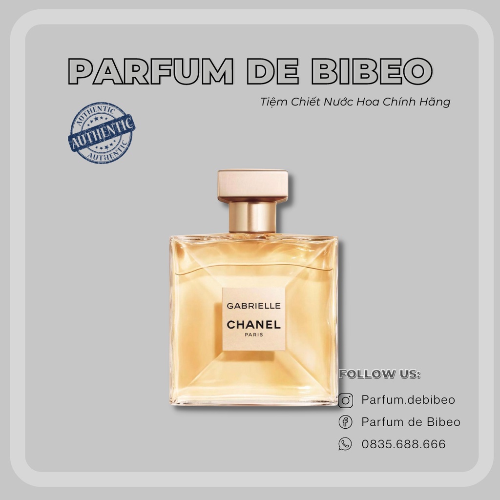 Parfum de Bibeo-Nước hoa thử Gabrielle EDP