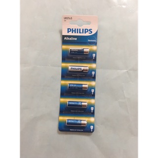 Pin A27 Alkaline Philips 12V LR27P5B