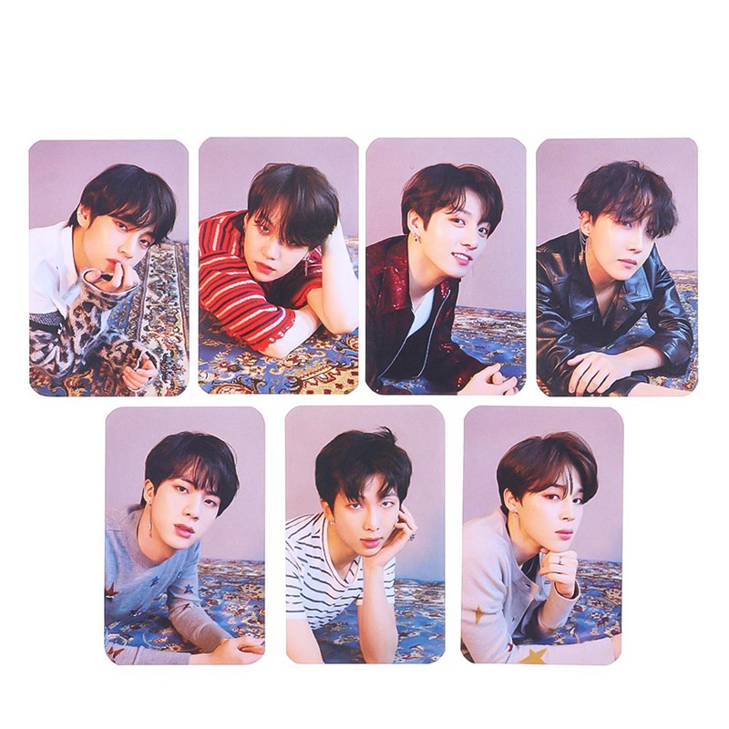 Set 7 tấm thẻ hình nhóm nhạc LOVE YOURSELF