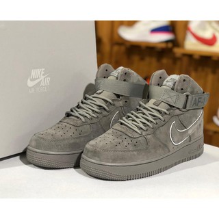 【Bắn thật】Giày Low Grey Leather High AA1118-003