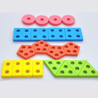 Thả hình 3D Montessori