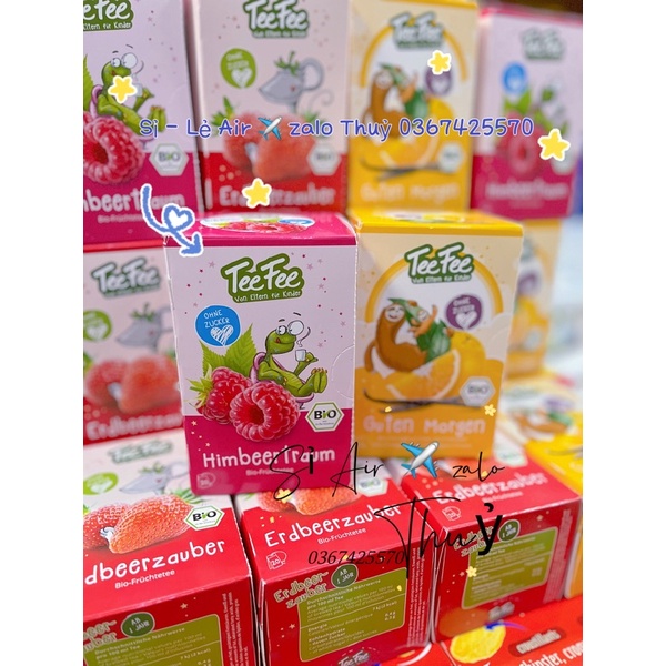 (Date 2025) Trà hữu cơ Teefee cho bé của Đức