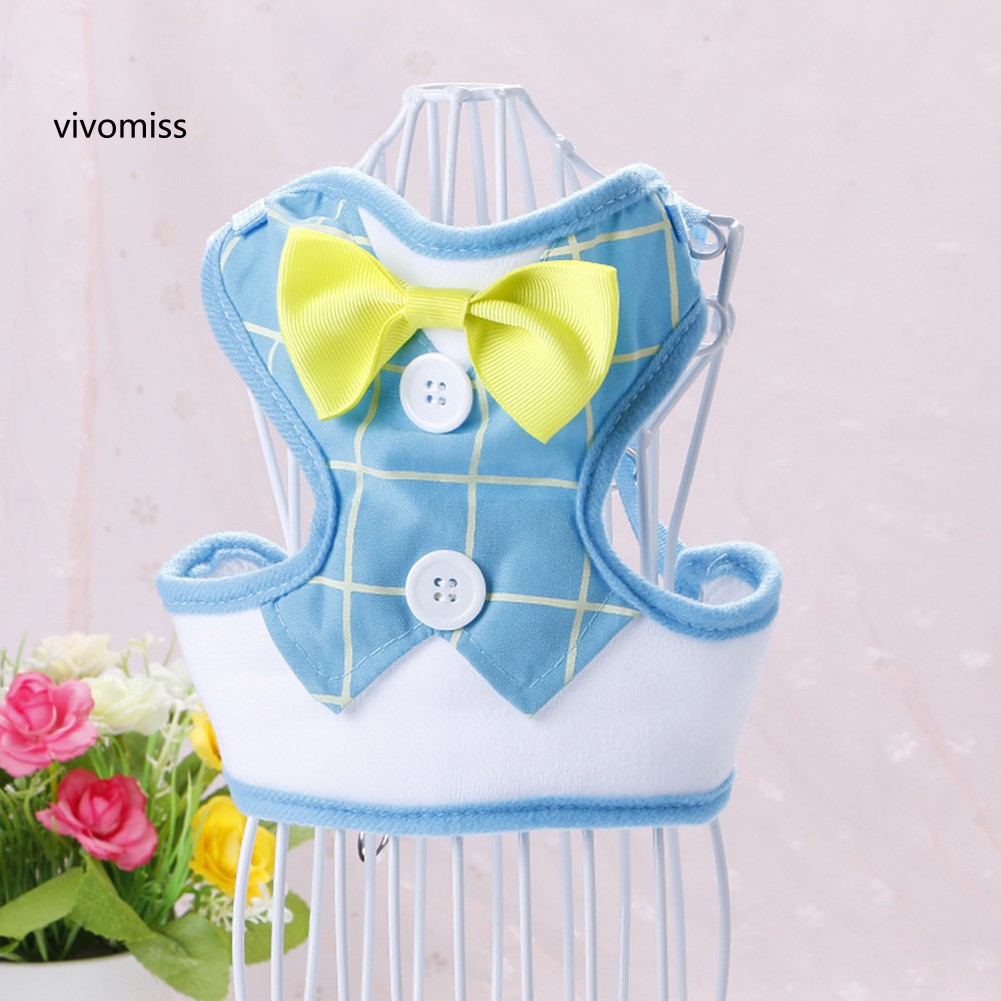 Bộ Áo Vest Kèm Dây Dắt Cho Thú Cưng