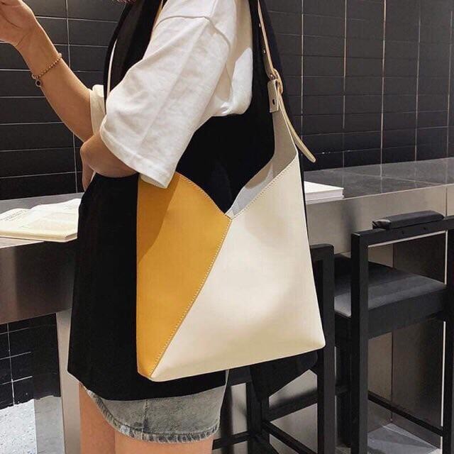 Túi Đeo Chéo Nữ ❤️FREESHIP❤️Túi Da Cut - Out Bag Trẻ Trung Da Siêu Mịn SPB 6