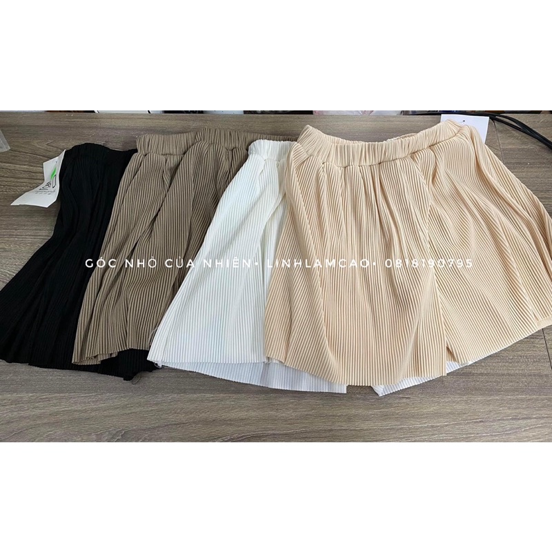 Quần Đùi Tăm Cạp Chun Chất Mát, Quần Short Mặc Nhà