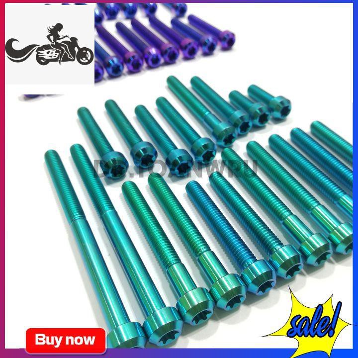 Full Bộ Ốc Gắn Lốc Máy Cho Xe Sirius - Siêu Xịn