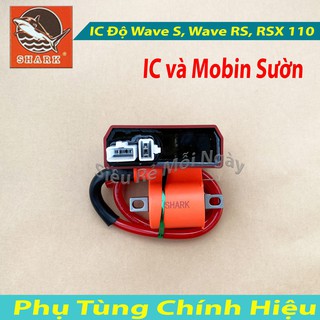 Combo IC và Mobin Sườn Shark Mở Tua Honda Wave S110, RS110, RSX110 Malaysia