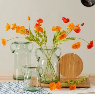 Hoa lụa - hoa anh túc (hoa poppy)