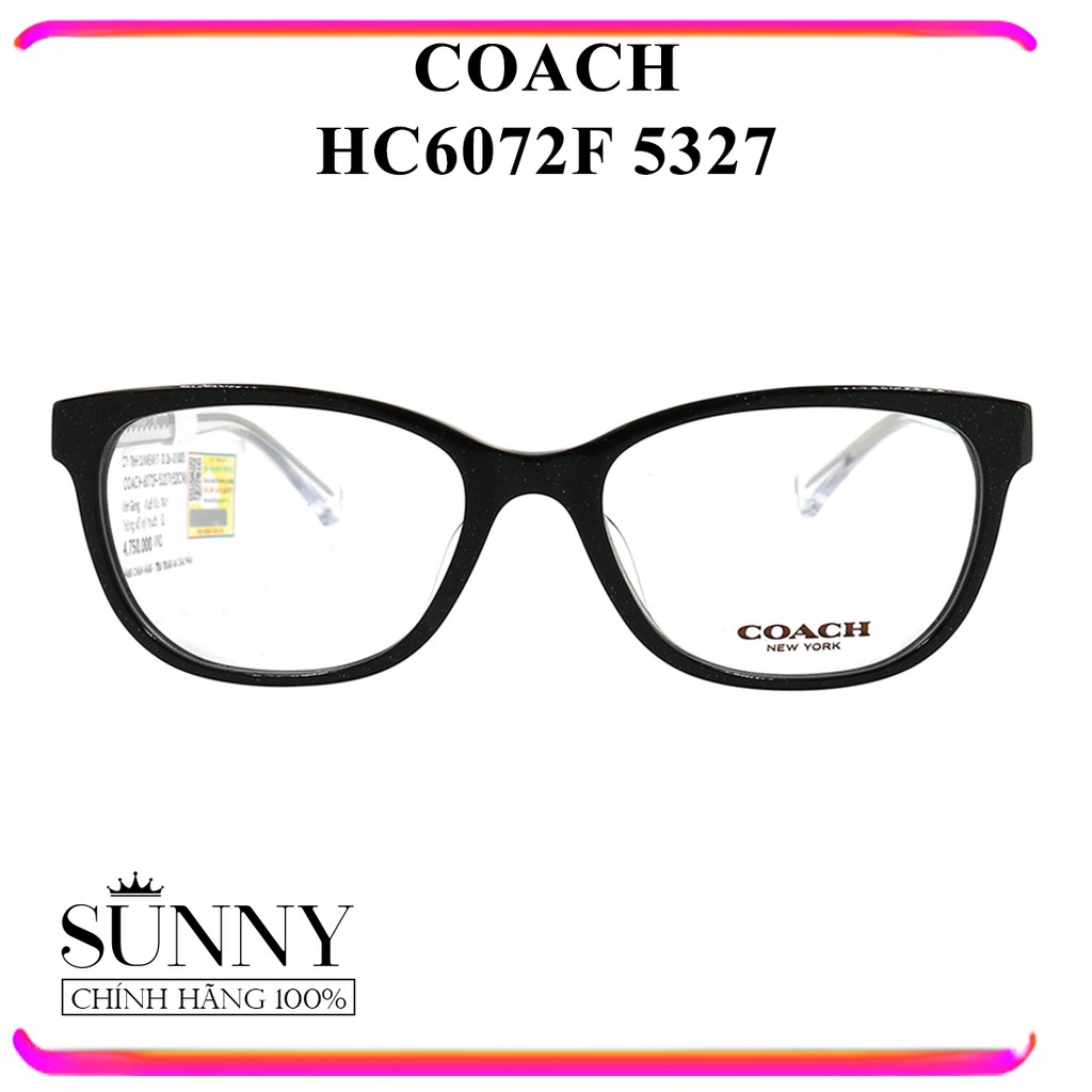 Gọng kính thời trang Coach HC6072F 5327 - chính hãng Italy, bảo hành toàn quốc