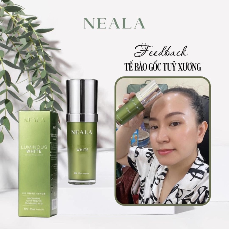 Tế Bào Gốc Tuỷ Xương Luminous White Neala 35ml Chính Hãng