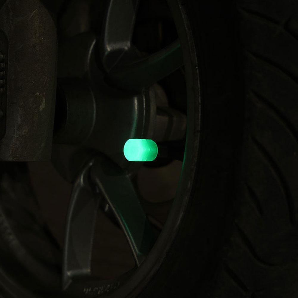 Set 4 Vỏ Van Bánh Xe Dạ Quang Thông Dụng