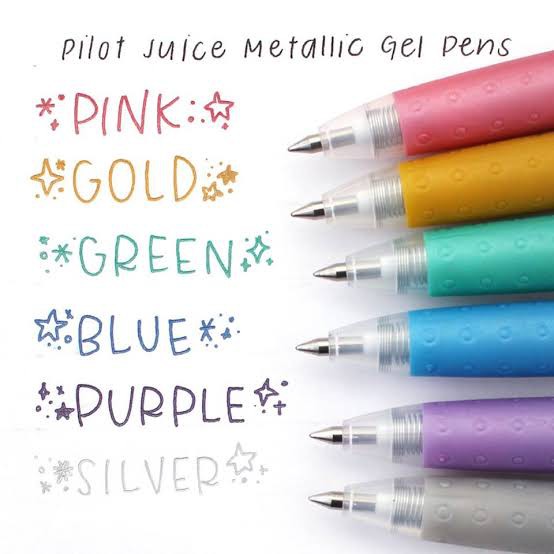 Bút bi gel Pilot Juice dòng Metallic cỡ 05