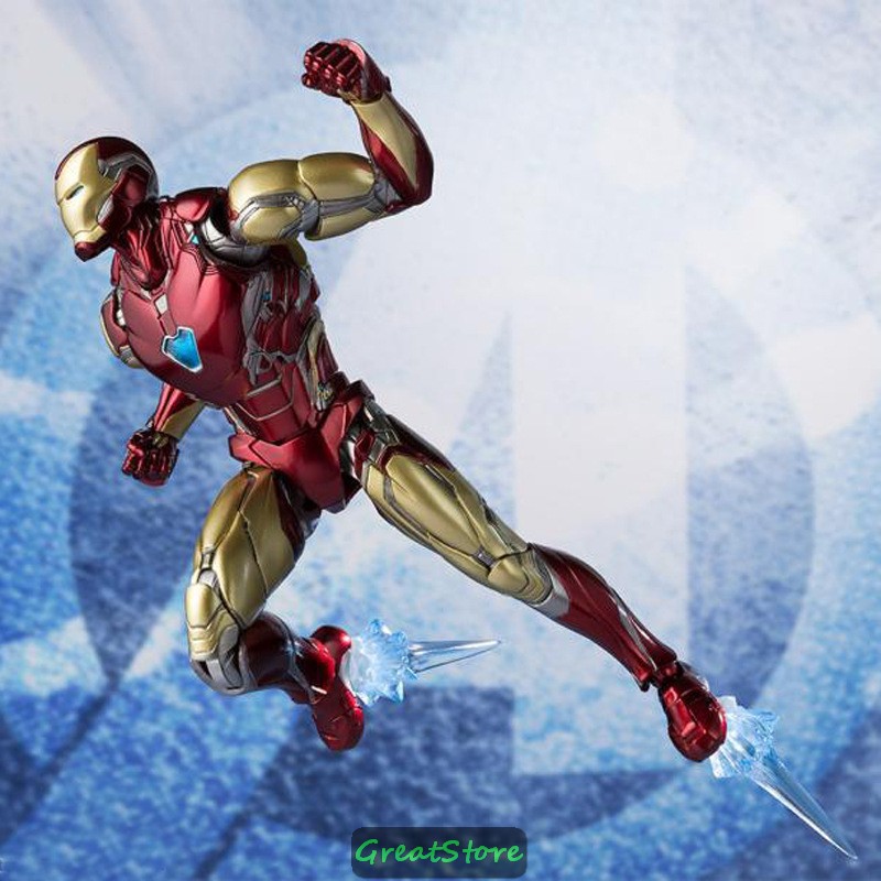 ( CHẤT, HÀNG CÓ SẴN ) MÔ HÌNH NHÂN VẬT FIGMA IRON MAN MK85 NGƯỜI SẮT, AVENGER CỬ ĐỘNG ĐƯỢC