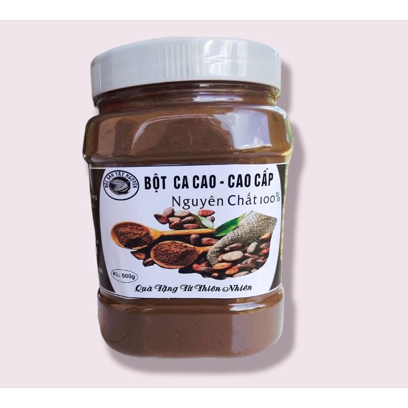 Bột Cacao 100% nguyên chất không đường hàng chuẩn DĂK LĂK .