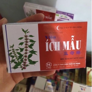 Viên ích mẫu bổ huyết điều kinh (hộp 20 viên)