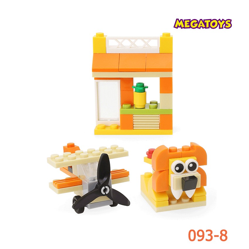 Đồ chơi ghép hình Mega Block 3 trong 1 cho bé sáng tạo