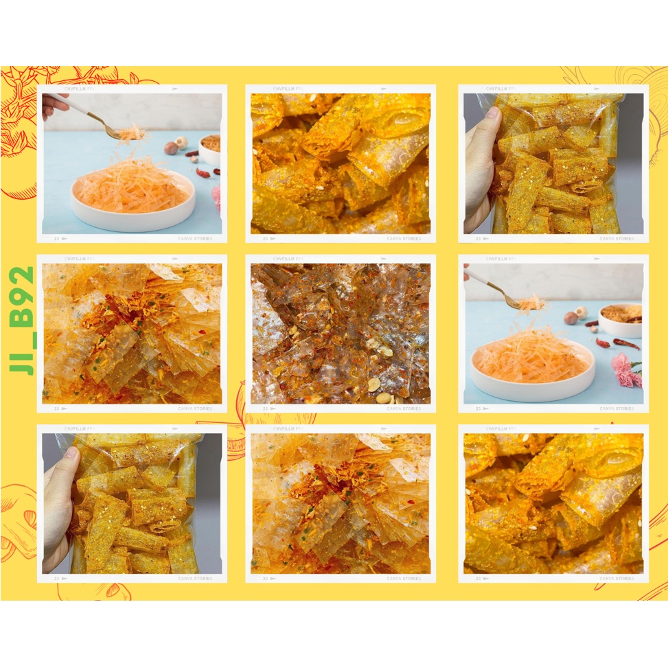 Bánh Tráng Tây Ninh Nhiều Vị -muối nhiễn - sate - me - bơ - ruốc - tỏi - phomai - xike - trộn thập cẩm Ji-b bách hóa