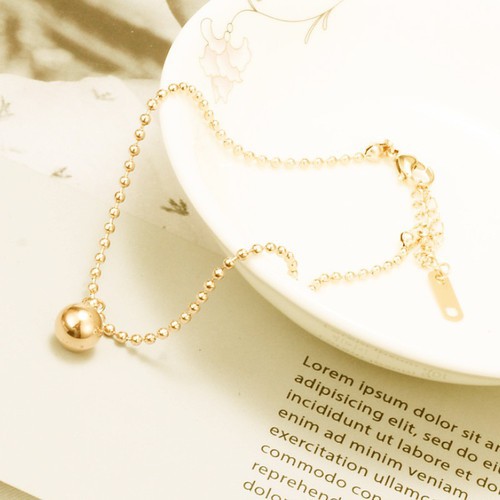 Lắc Chân Bi Trái Châu Titan Ko Đen TT 2940