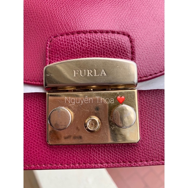 Túi furla mini màu lampon used AUTHENTIC