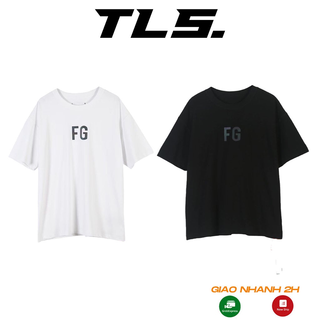 Áo thun tay lỡ FEAR OF GOD FOG mainline FG phông Unisex nam nữ Premium Cotton oversize form rộng