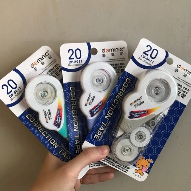 Băng xóa kéo tặng ruột thay.