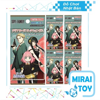 <CÓ SẴN> Gói Thẻ Bài Sưu Tập Clear Card Spy x Family - Ensky