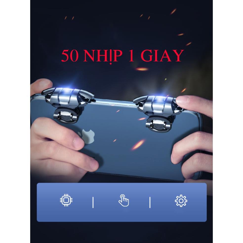 Nút bắn Pubg Fx6 ❤️ Freeship ❤️ Auto Tap 50/52 nhịp trên giây KHÔNG DÙNG PHẦN MỀM giá rẻ nhất