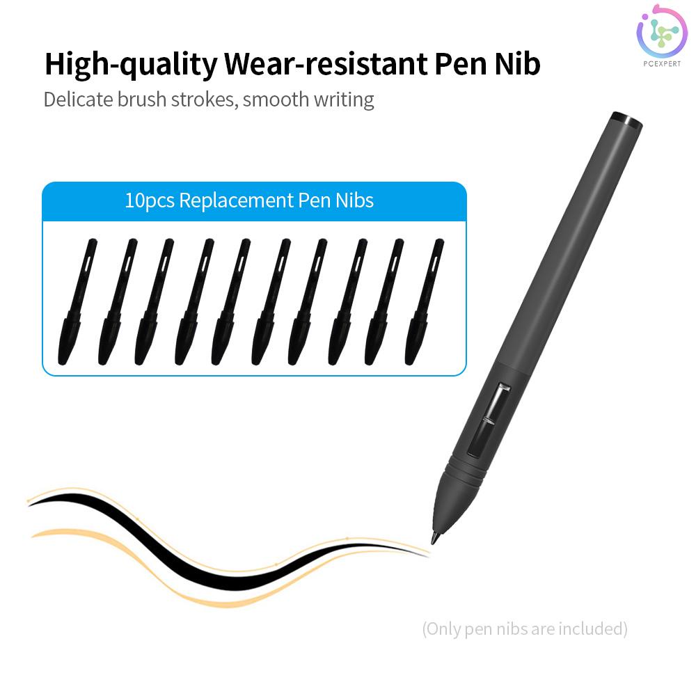 Set 10 Bút Huion Pn01 Nibs Thay Thế Chất Lượng Cao Cho Huion Pen68 / Pen80