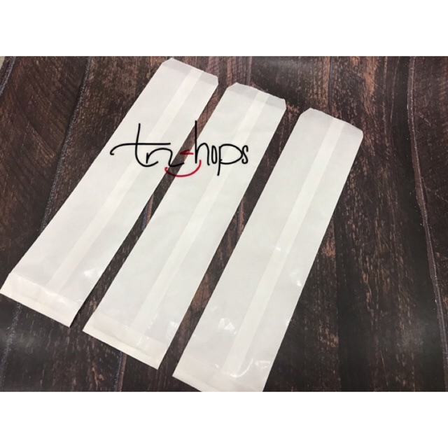 100c túi bánh mì que ngang 6cm