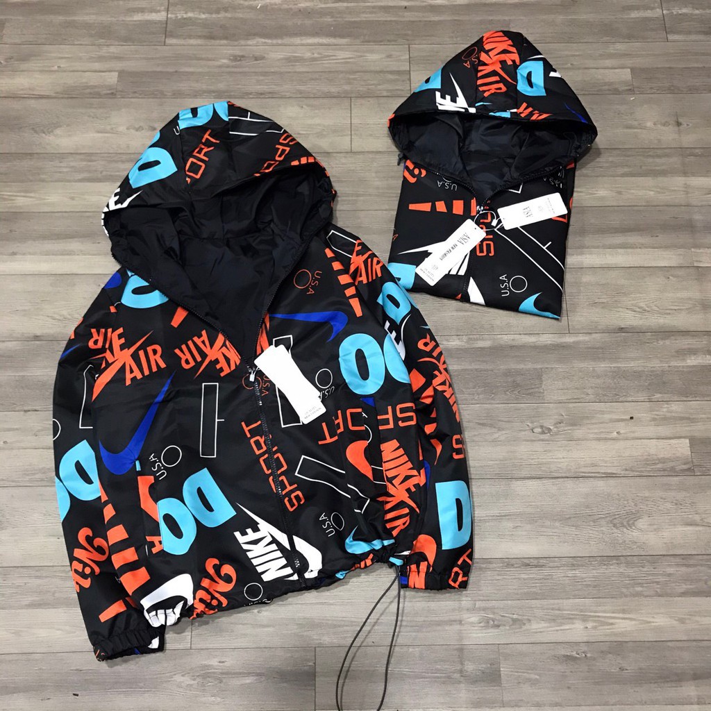 Áo Khoác Dù 3D Mẫu Mới