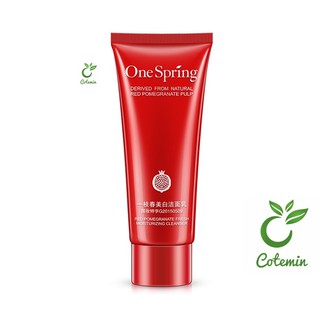 Sữa rửa mặt ONE SPRING lựu đỏ