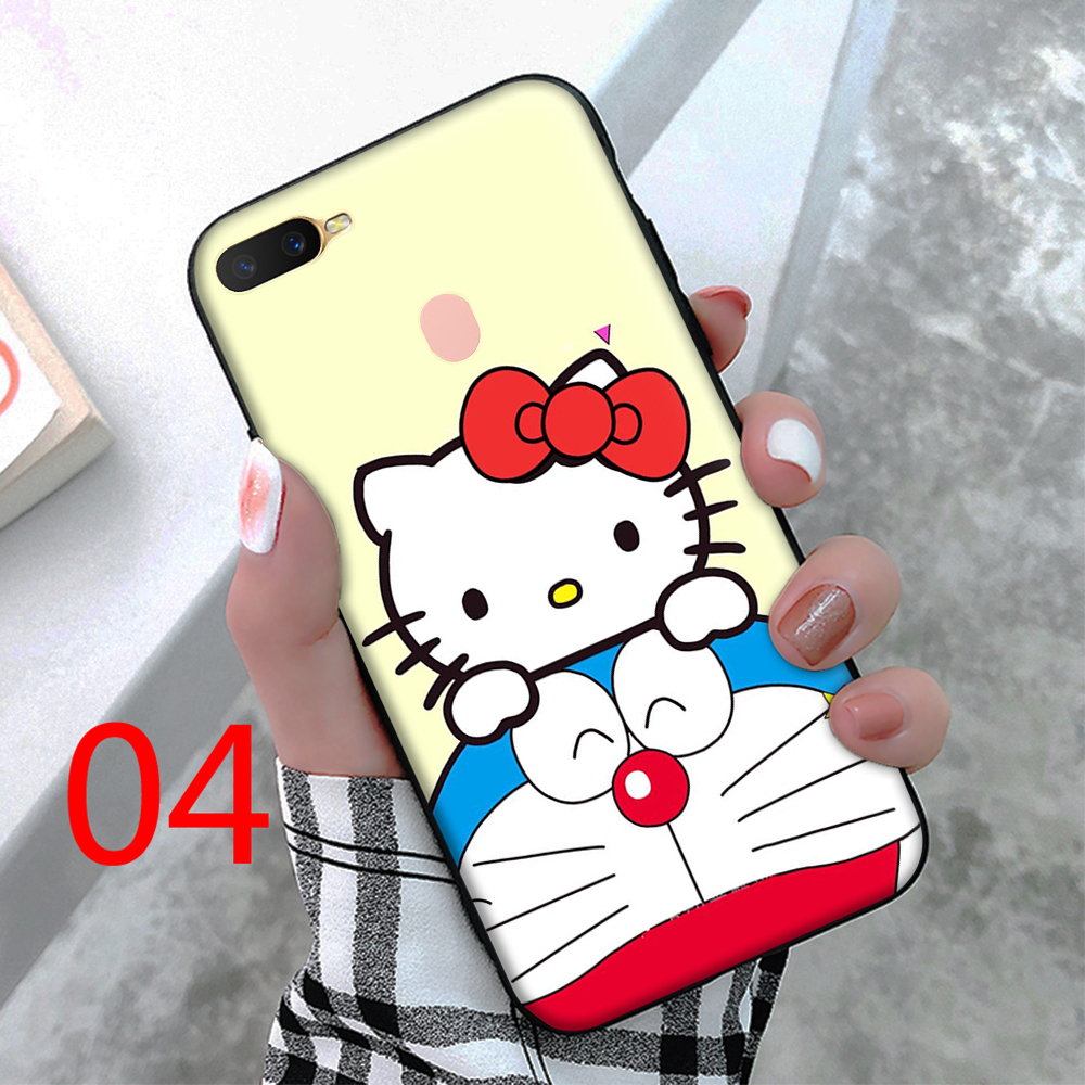 Ốp Lưng Silicone Họa Tiết Doraemon Cho Oppo F1 Plus F1S F3 F5 F7 F9 F11 R17 Pro