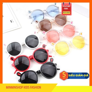 [FREESHIP] Kính râm trẻ em TAI THỎ chống tia cực tím phong cách Hàn Quốc cho bé trai, bé gái MK028