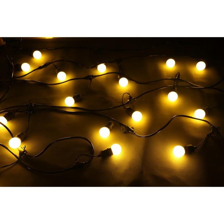 Combo 50 bóng đèn led búp chanh 1w trang trí trong nhà ngoài trời, giá sỉ