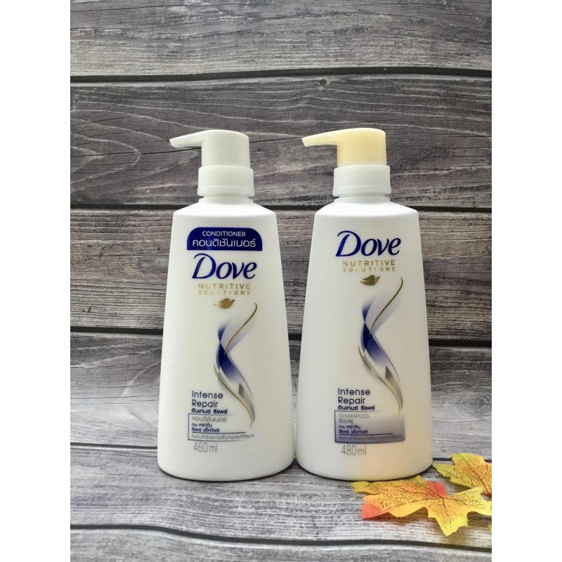 Combo Dầu gội đầu DOVE và Dầu xã DOVE - Thái Lan - 410ml/chai