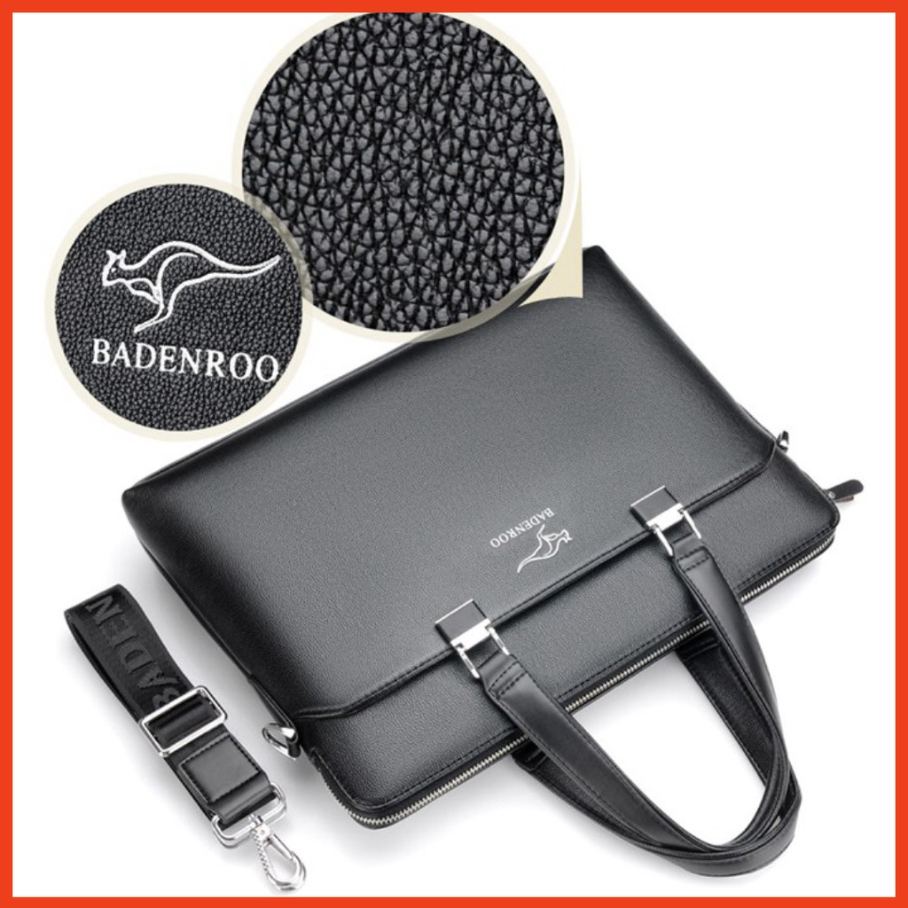 ❤️𝙁𝙍𝙀𝙀𝙎𝙃𝙄𝙋❤️ Túi xách nam nữ, túi xách công sở đựng laptop hàng Quảng Châu cao cấp BADENROO chống thấm nước T01 | BigBuy360 - bigbuy360.vn