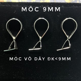 Móc bạc, móc hạt chanh bằng bạc dùng để đeo mặt dây chuyền