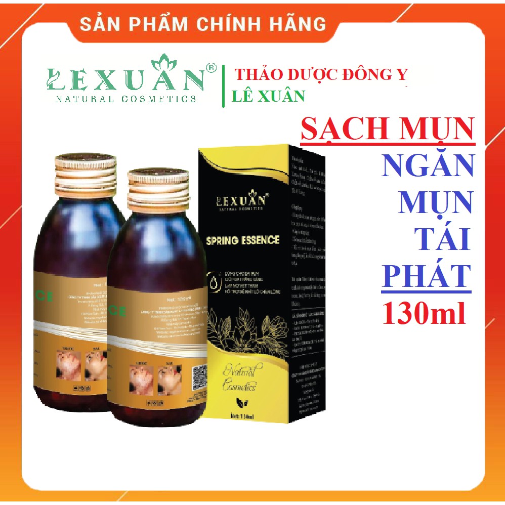 Loại Bỏ Mụn Thâm Dưỡng Trắng Da Lê Xuân 💚FREESHIP💚 Loại bỏ mụn ẩn, mụn dầu đen, mụn trứng cá, mụn bọc... se khít lcl