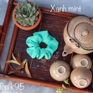 🌸🌸 Dây cột tóc mẫu #Scrunchies vải Chiffon 💖