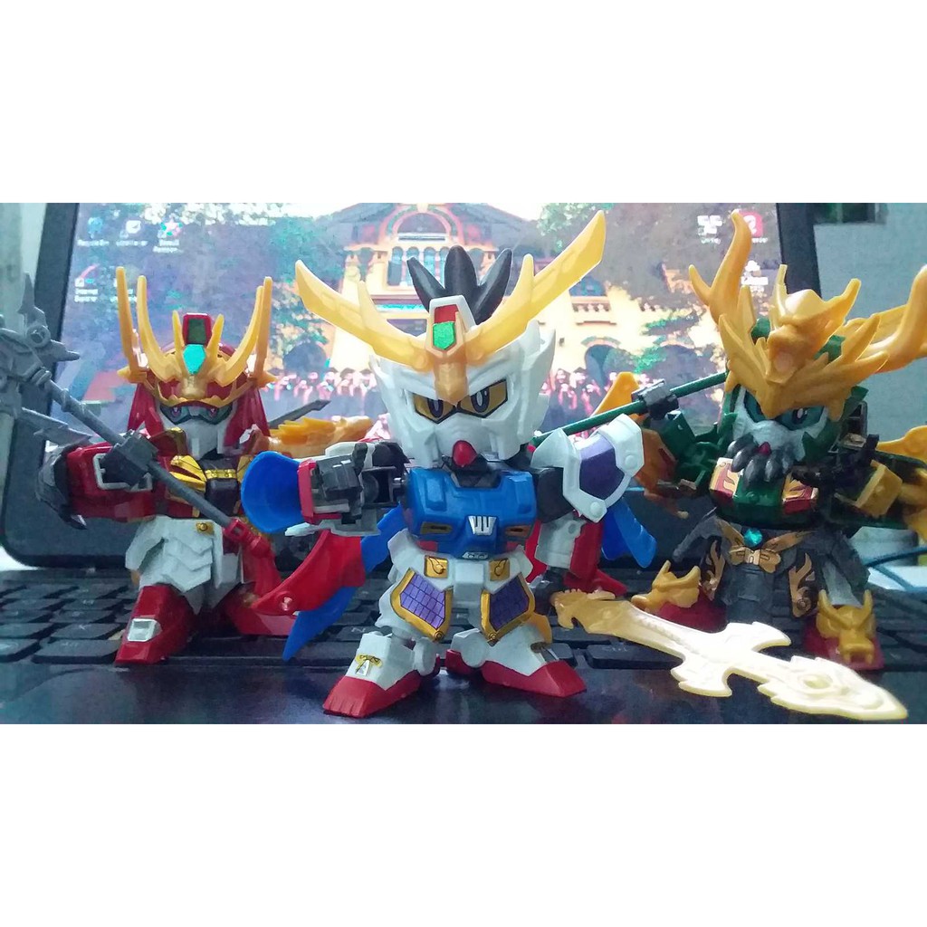 [Gundam tướng Thục Tam Quốc Chí] Đồ chơi lắp ráp SD Gundam tướng Thục