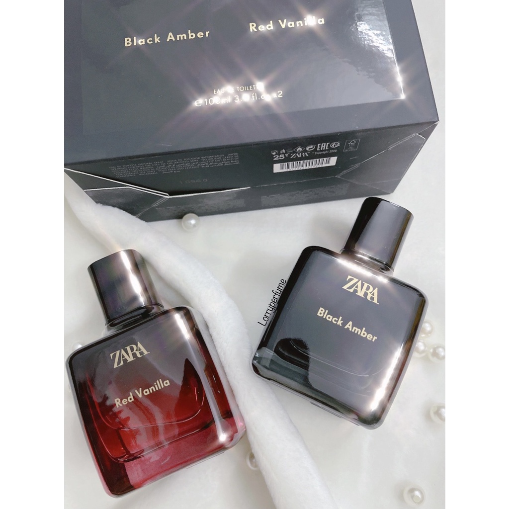 Set Nước Hoa ZARA Red Vanilla Black Amber ( 100ml mỗi chai ) Chính Hãng | BigBuy360 - bigbuy360.vn