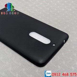 Ốp lưng Nokia 5 nhựa dẻo - đen - Chống trơn trượt - Kính cường lực 9D