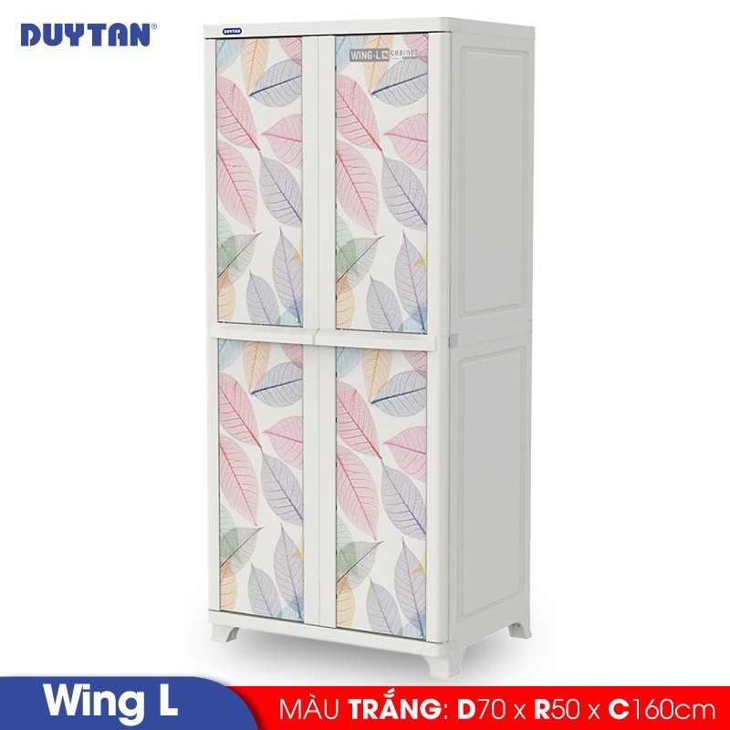 Tủ Nhựa Duy Tân Wing L 2 cửa 01231 (Nhiều Màu)